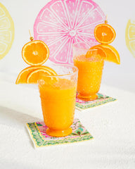 Lilly Pulitzer Paper Cocktail Napkins With Raffia Holder Multi Via Amore Spritzer | Women Tabletop