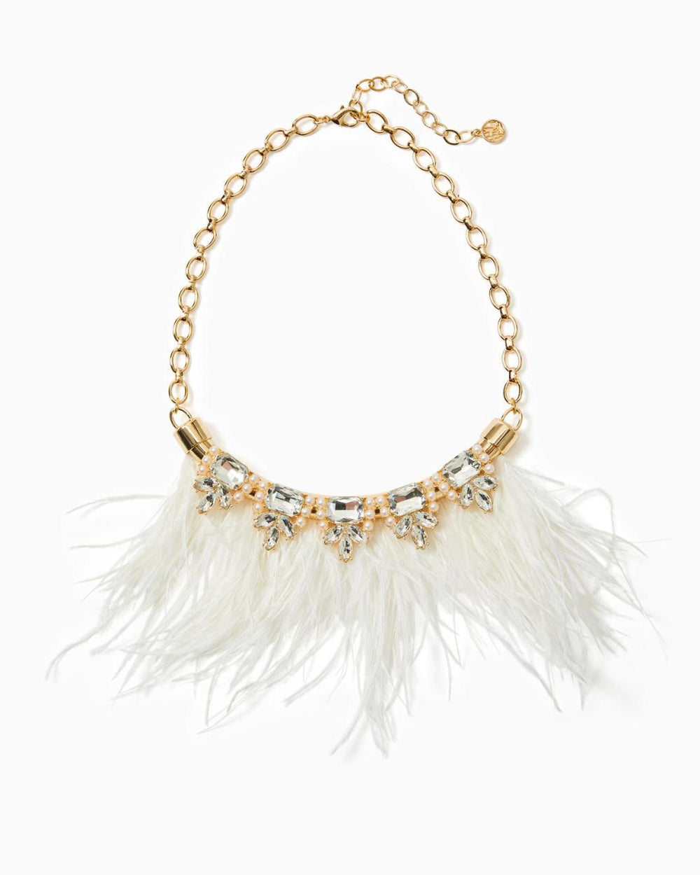 Lilly Pulitzer Party Under The Palms Necklace Resort White | Women Jewelry