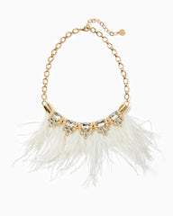 Lilly Pulitzer Party Under The Palms Necklace Resort White | Women Jewelry