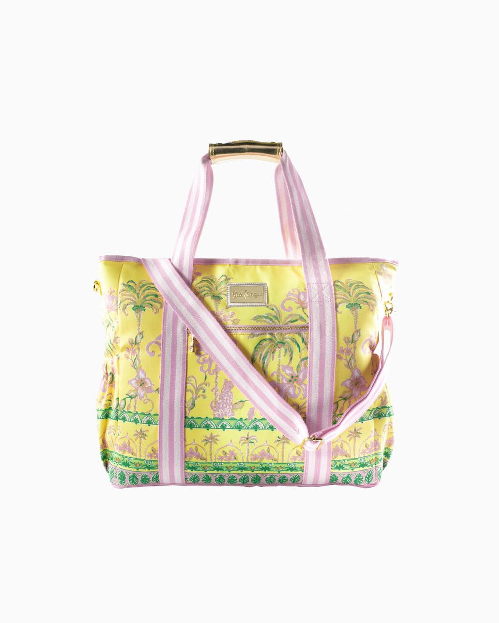 Lilly Pulitzer Picnic Cooler Finch Yellow Tropical Oasis Engineered | Women Bags