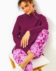 Lilly Pulitzer Playa Bonita Cotton Pullover Mulberry | Women Tops