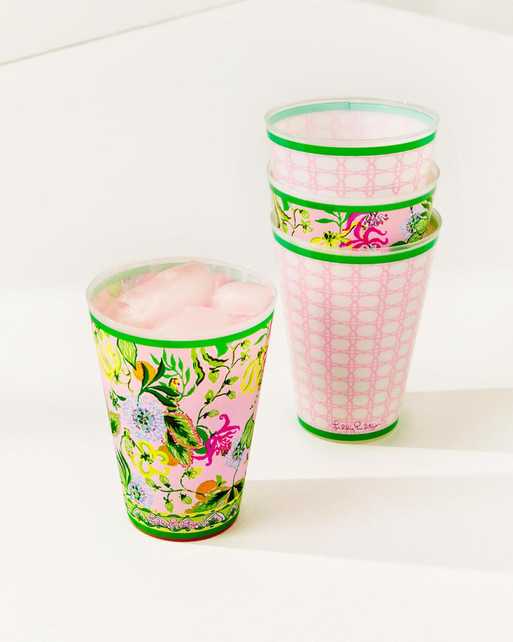 Lilly Pulitzer Pool Cups Multi Via Amore Spritzer | Women Tabletop