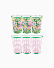 Lilly Pulitzer Pool Cups Multi Via Amore Spritzer | Women Tabletop