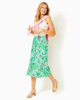 Lilly Pulitzer Rennox Midi Skirt Spearmint Blossom Views | Women Bottoms