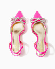Lilly Pulitzer Ryley Slingback Pump Cerise Pink | Women Shoes