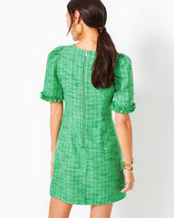 Lilly Pulitzer Ryner Boucle Tweed Shift Dress Kelly Green Palm Beach Boucle | Women Shift Dresses
