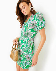 Lilly Pulitzer Sailynn Romper Spearmint Blossom Views | Women Rompers & Jumpsuits