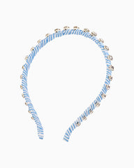 Lilly Pulitzer Skinny Embellished Headband Frenchie Blue Striped Headband | Women Hats & Hair