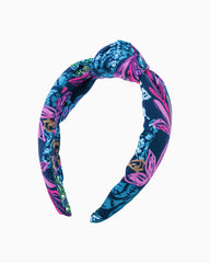 Lilly Pulitzer Slim Knotted Headband Aegean Navy Calypso Coast | Women Hats & Hair