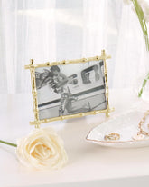 Lilly Pulitzer Small Bamboo Picture Frame Sea Crystals | Women Home Decor