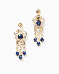 Lilly Pulitzer So Fancy Earrings Low Tide Navy | Women Jewelry