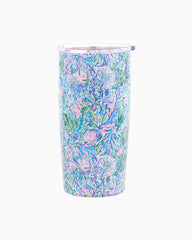 Lilly Pulitzer Stainless Steel Insulated Tumbler Surf Blue Soleil It On Me | Women Tabletop