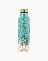 Lilly Pulitzer Stainless Steel Water Bottle Cumulus Blue Chick Magnet | Women Tabletop