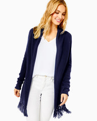 Lilly Pulitzer Tatum Cardigan True Navy | Women Tops