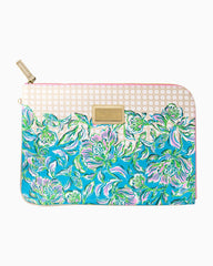 Lilly Pulitzer Tech Pouch Set Cumulus Blue Chick Magnet | Women Phone & Tech