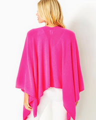 Lilly Pulitzer Terri Cashmere Wrap Pink Palms | Women Tops