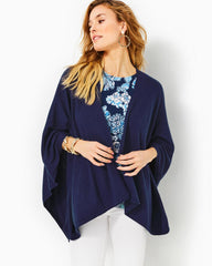 Lilly Pulitzer Terri Sweater Wrap True Navy | Women Tops