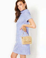 Lilly Pulitzer Tiessa Boucle Shift Dress Lark Lilac Swirl Boucle | Women Shift Dresses