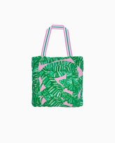 Lilly Pulitzer Towel Tote Conch Shell Pink Lets Go Bananas | Women Bags