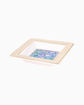 Lilly Pulitzer Trinket Tray Surf Blue Soleil It On Me | Women Home Decor