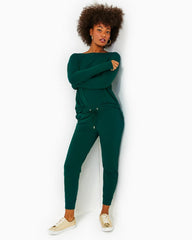 Lilly Pulitzer Upf 50+ 27" Lillabeth Pant Evergreen | Women Bottoms