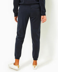 Lilly Pulitzer Upf 50+ 28" Aveena Knit Pant Noir | Women Bottoms