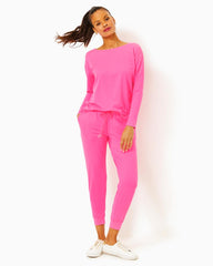 Lilly Pulitzer Upf 50+ Karessa Top Roxie Pink | Women Tops