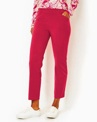 Lilly Pulitzer Upf 50+ Luxletic 28" Alston High Rise Pant Poinsettia Red | Women Bottoms