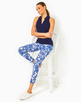 Lilly Pulitzer Upf 50+ Luxletic 28" Corso Pant Deeper Coconut Ride With Me Golf | Women Bottoms