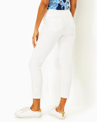 Lilly Pulitzer Upf 50+ Luxletic 28" Corso Pant Resort White | Women Bottoms