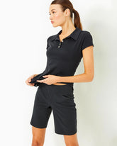 Lilly Pulitzer Upf 50+ Luxletic 9" Reid Short Onyx | Women Bottoms
