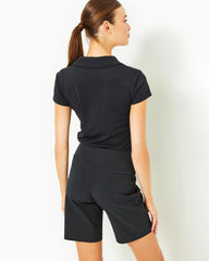 Lilly Pulitzer Upf 50+ Luxletic 9" Reid Short Onyx | Women Bottoms