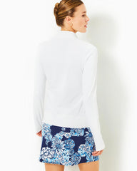Lilly Pulitzer Upf 50+ Luxletic Brittana Jacket Resort White | Women Tops