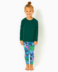 Lilly Pulitzer Upf 50+ Luxletic Girls Mini Weekender Legging Multi Soiree All Day | Girl Tops & Bottoms