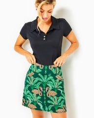 Lilly Pulitzer Upf 50+ Luxletic Maryana Skort Evergreen Stir It Up Engineered | Women Bottoms