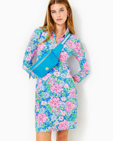 Lilly Pulitzer Upf 50+ Luxletic Silvia Dress Multi Spring In Your Step | Women Active Dresses