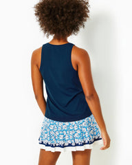 Lilly Pulitzer Upf 50+ Luxletic Westley Active Tank Low Tide Navy | Women Tops