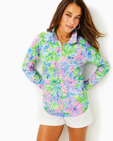 Lilly Pulitzer Upf 50+ Skipper Popover Multi Lilly Loves Hawaii | Women Tops