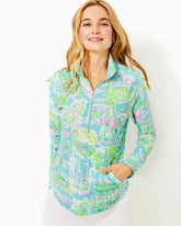 Lilly Pulitzer Upf 50+ Skipper Popover Multi Lilly Loves Philly | Women Tops