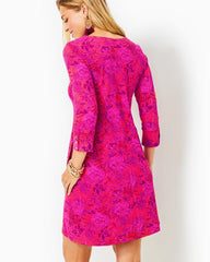 Lilly Pulitzer Upf 50+ Solia Chillylilly Dress Amaryllis Red Secret Hideaway | Women Swing Dresses