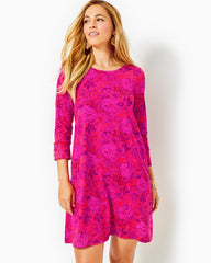 Lilly Pulitzer Upf 50+ Solia Chillylilly Dress Amaryllis Red Secret Hideaway | Women Swing Dresses