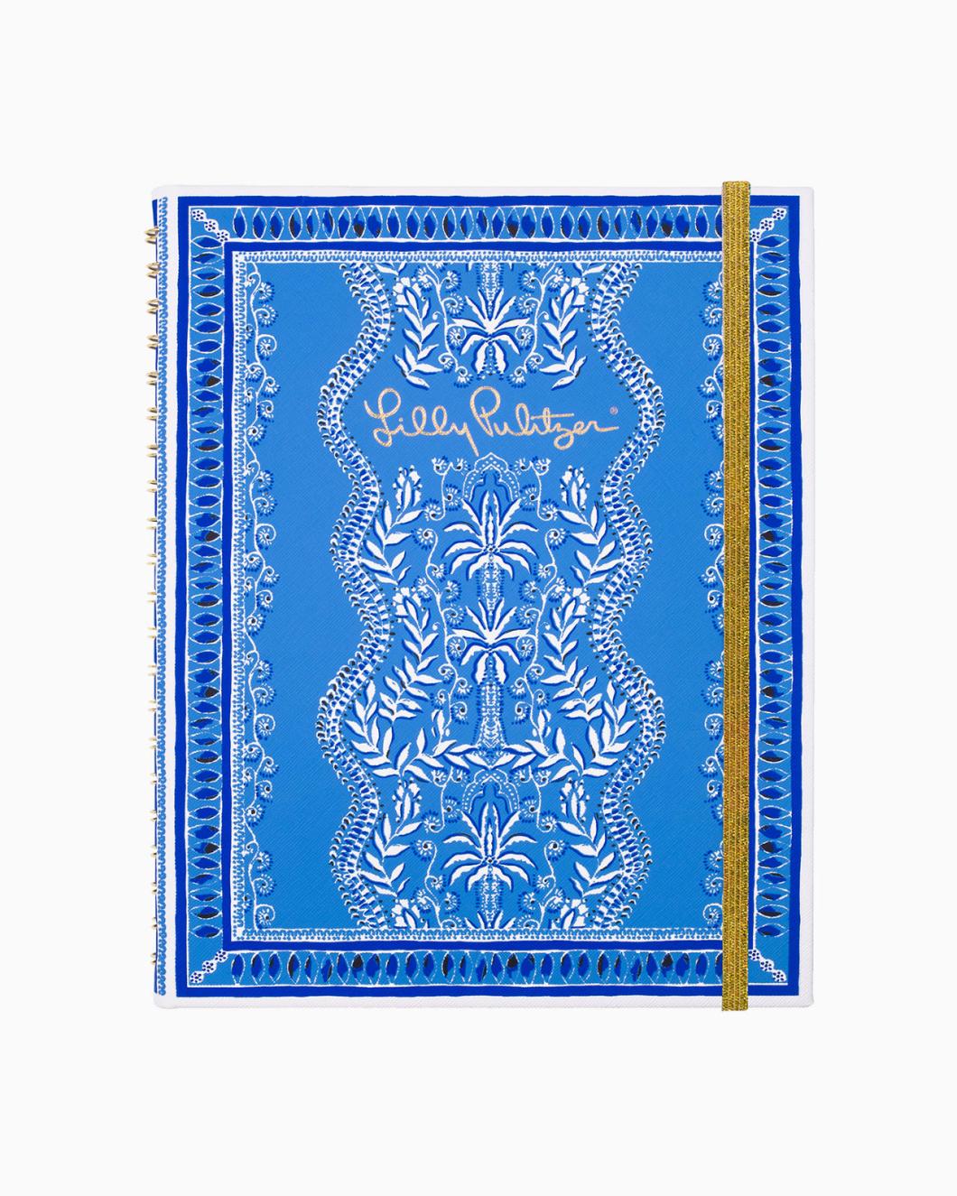 Lilly Pulitzer 12 Month Undated Weekly Planner Abaco Blue Have It Both Rays | Women Office Supplies &amp; Stationery