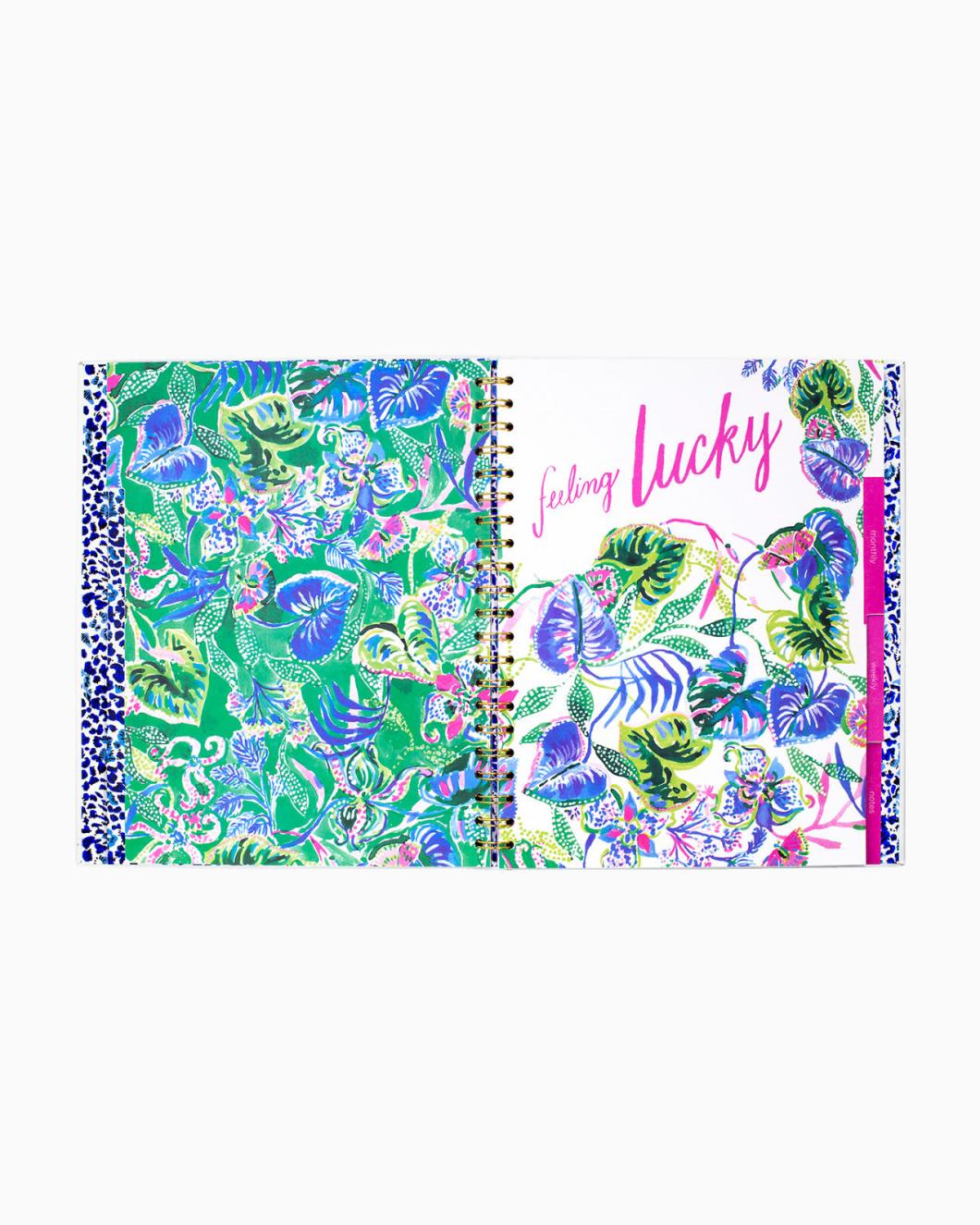Lilly Pulitzer 12 Month Undated Weekly Planner Abaco Blue Have It Both Rays | Women Office Supplies &amp; Stationery
