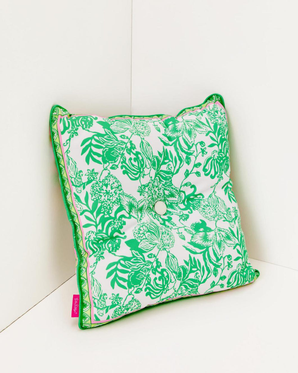 Lilly Pulitzer 20" Indoor/Outdoor Pillow Multi Via Amore Spritzer | Women Home Decor