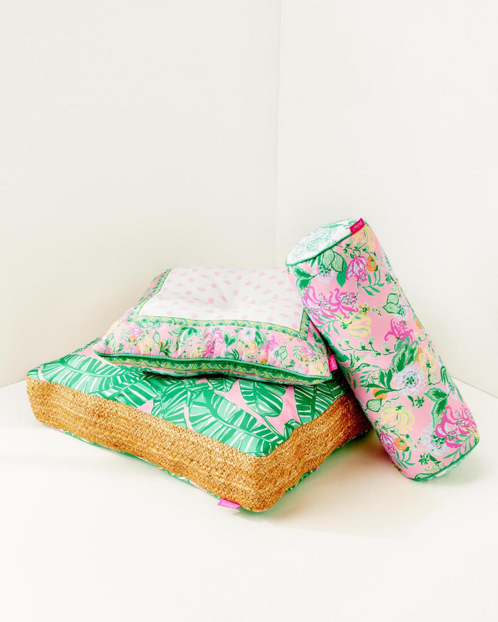 Lilly Pulitzer 20" Indoor/Outdoor Pillow Multi Via Amore Spritzer | Women Home Decor