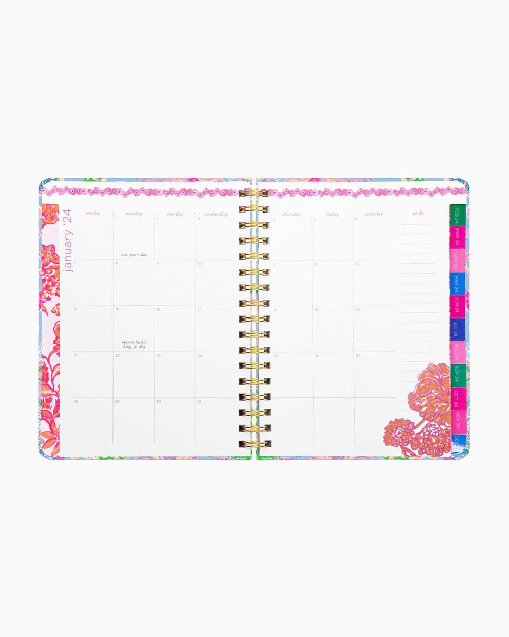 Lilly Pulitzer 2023-2024 17 Month Agenda Celestial Blue Cay To My Heart | Women Agendas &amp; Planners
