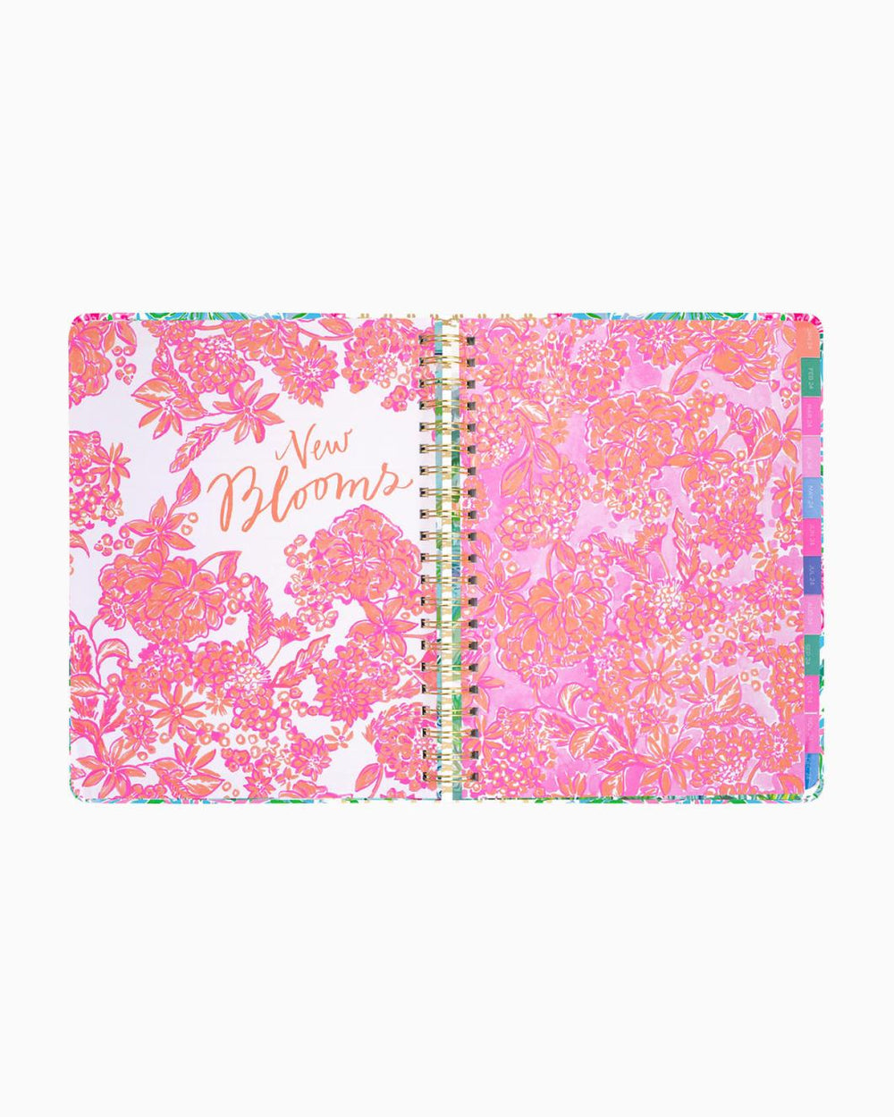 Lilly Pulitzer 2023-2024 17 Month Jumbo Agenda Amalfi Blue Leaf It Wild | Women Agendas &amp; Planners
