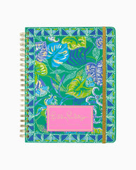 Lilly Pulitzer 2023-2024 17 Month Jumbo Agenda Botanical Green In A Flutter | Women Agendas &amp; Planners