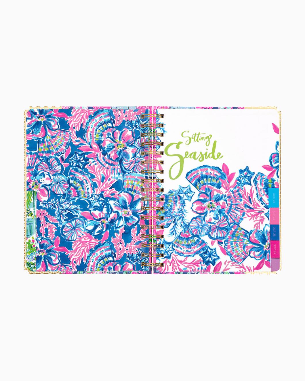 Lilly Pulitzer 2023-2024 17 Month Large Agenda Oyster Bay Navy Always Be Blooming | Women Agendas &amp; Planners