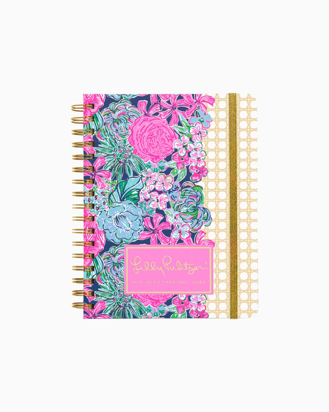 Lilly Pulitzer 2023-2024 17 Month Large Agenda Oyster Bay Navy Always Be Blooming | Women Agendas &amp; Planners